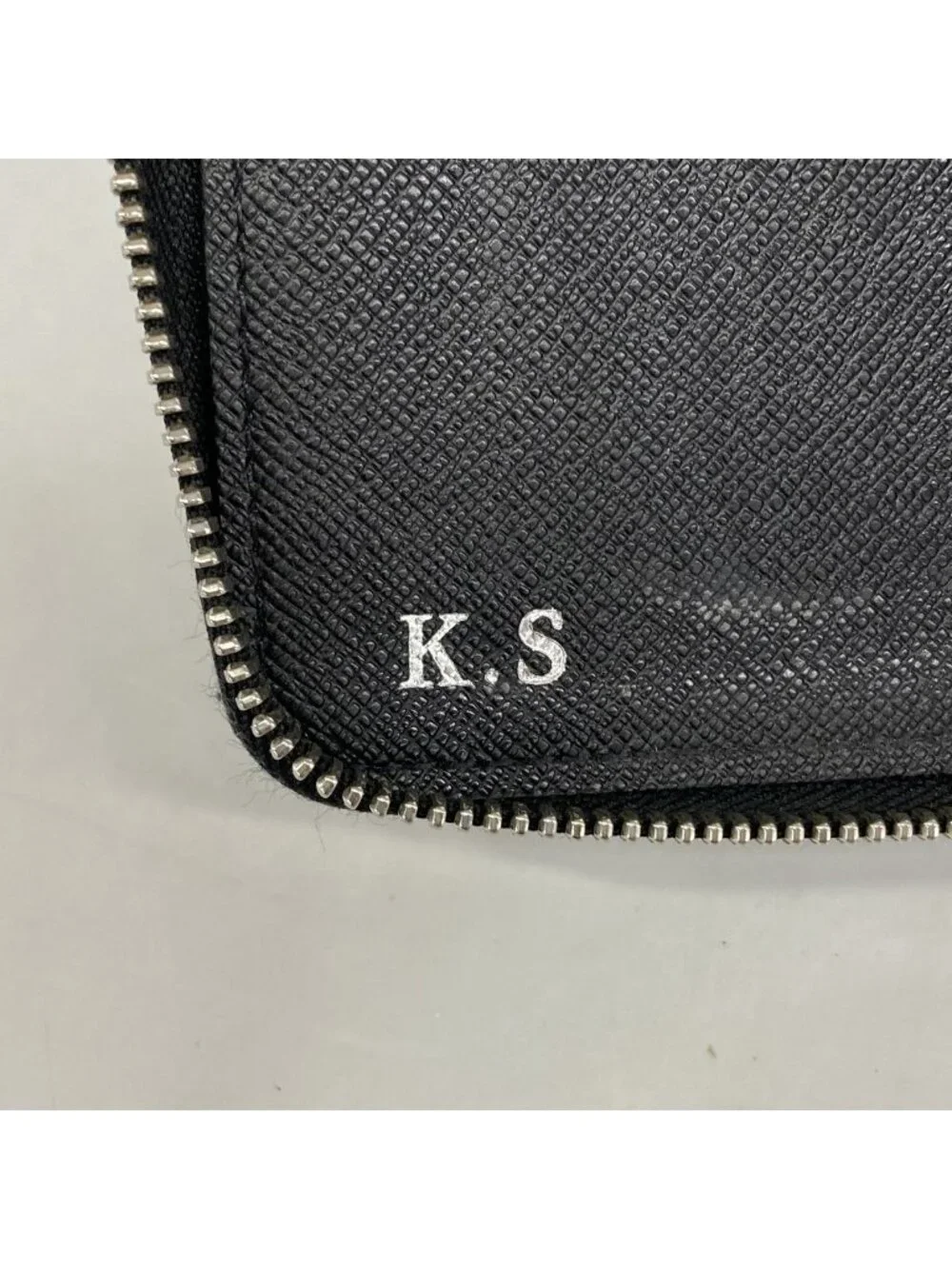 Louis Vuitton Wallet Damier Graphite Zippy Organizer Black Gray